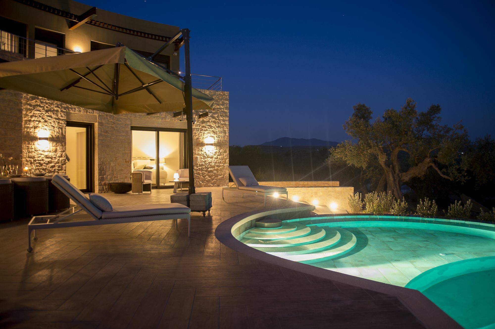 Luxury Villa The Olive Retreat Tragana  Exterior photo